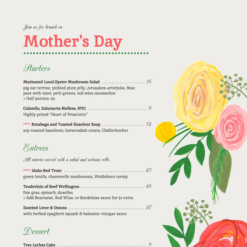 Mother Day Program Template | PDF Template